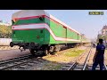 banalata express first broad gauge non stop inter city train american locomotive chinese coach