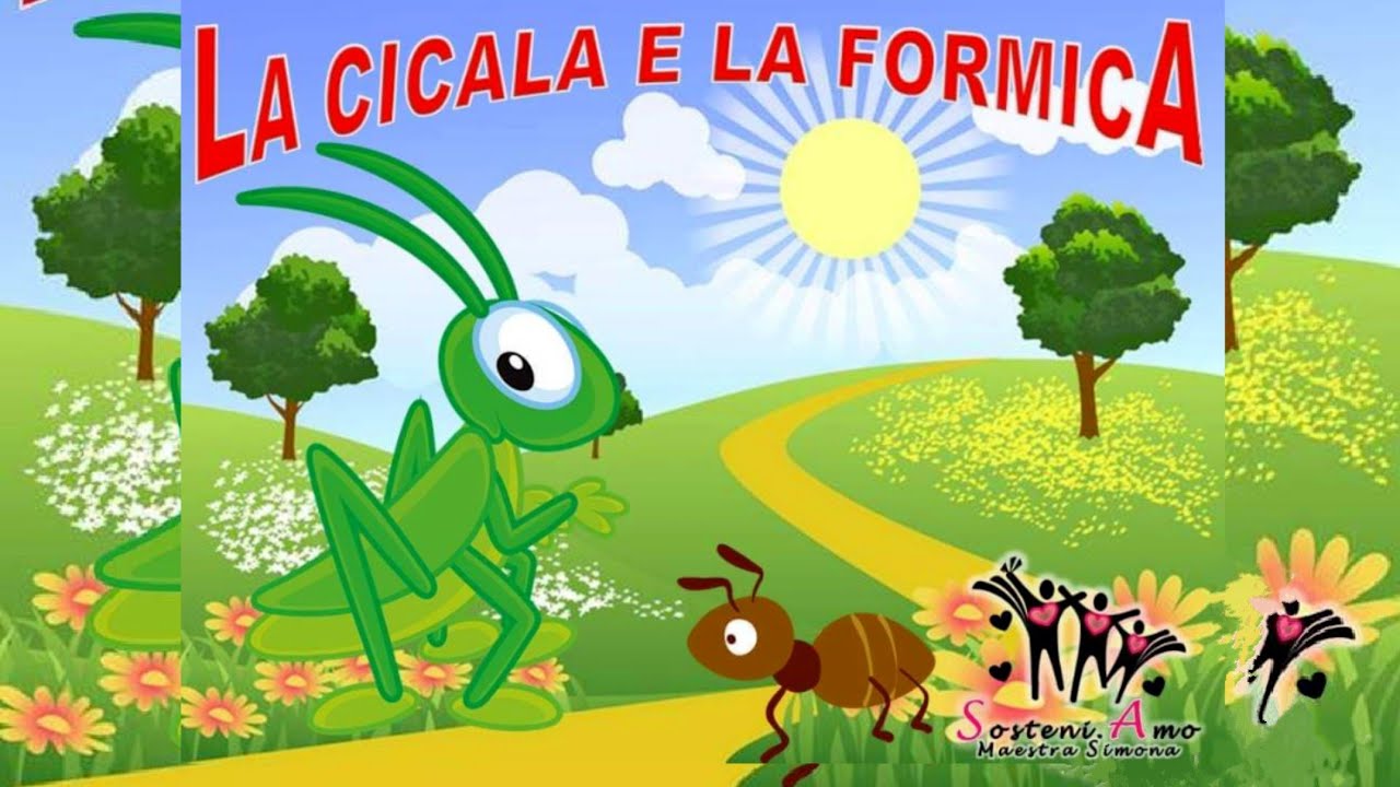 La Cicala E La Formica. Favola Di Esopo. - YouTube