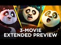 Kung Fu Panda Movies 1-3 | The Ultimate Extended Preview