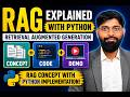 RAG Tutorial for Beginners with Python | Complete Beginner to Advanced Guide