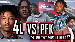 4L vs PFK : THE BEEF that ENDED LIL MARLO | War in ATLANTA