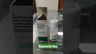 how to open new bottle of augmentine duo 3.3g/30 ml syrup#shorts #viral #medicine #oral suspension