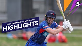 Maddy Green stars with bat \u0026 ball! | Auckland Hearts v Otago Sparks | Dream11 Super Smash 24/25