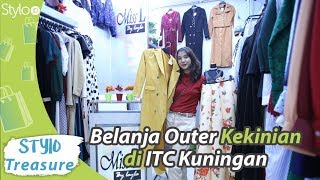 Model Baju Outer Kekinian di ITC Kuningan Jakarta untuk Kerja / Lebaran Ramadan 2019