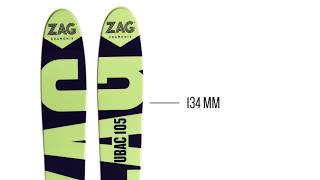 Skis Zag Ubac 105 2018 en