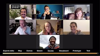 Remote Design Sprint fast forward! - This is what a real online design sprint workshop looks like