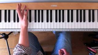 Practising swing rhythms on the piano