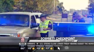 OVI Checkpoint in Clark County