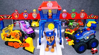 Paw Patrol Mini Trucks Review |Mighty Movie |Rescue Wheels |Paw Patrol Big Pup Trucks |Marshall ASMR