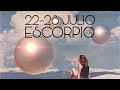 ESCORPIO ♏️ 22-28 JULIO…GRANDES E IMPORTANTES DECISIONES!!!…↖️🙏🏻↗️