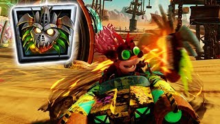 Crash Team Racing Nitro-Fueled - New Track Megamix Mania (All shortcuts) + New Mask