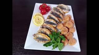 Baked Stuffed Sardines - Sarde beccafico - Sarde farcite con patate al forno