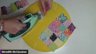 Make a Patchwork Tulip Hot Pad