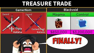 Trading Swords & Accessory in Bloxfruits! New Trading System!