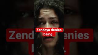 Zendaya denies being.. #shortsvideo #shortviral #shirtvideo