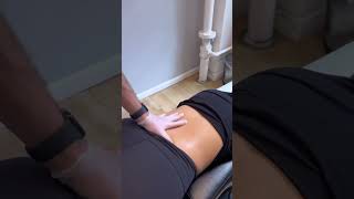 Patient comes in with Lower Back Tension #lowerbackpain #chiropractor