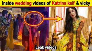 Inside wedding videos of Katrina Kaif & Vicky Kaushal Mehndi and sangeet