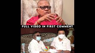 என்ன ஏன் பாக்க விடல? - Radha Ravi about Vijayakanth #Shorts