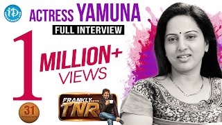 Actress Yamuna Exclusive Interview With English Subtitles || Frankly With TNR #31