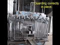 bluedog fences crimping process induction