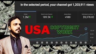 USA Copyright Work | YouTube CopyRight Work | Lecture 1 [Part 1]