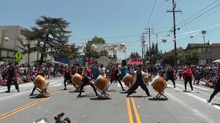 Bakuhatsu Taiko Dan at 2017 SJ Obon - Matsuri Hanabi