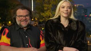 Anya Taylor-Joy THANKS Super Mario’ Co-Star Jack Black for Teaching Her English (Exclusive)