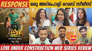 LOVE UNDER CONSTRUCTION HOTSTAR WEB SERIES  CELEBRITY REVIEW | NEERAJ MADHAV | AJU VARGHESE | GOURI