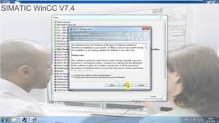 Install SIMATIC WinCC v7.4