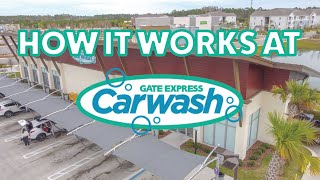 How it Works at Gate Express Car Wash