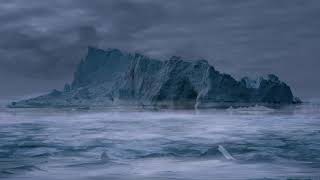 The Silmarillion - Helcaraxë Ambience (4K) | ominous ice floe and iceberg sounds