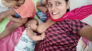 VlogMyDesi ka#breastfeeding#vlog #breastfeedingbeautiful#breastfeedingbaby #funnygirl#cutebabyfunny