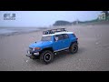 tamiya fj cruiser cc 01 seaside run