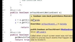 Android Tutorial: Painting to the Screen (Part 1)