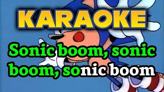 Sonic CD - Sonic Boom (Karaoke)