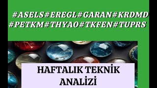 ASELS-EREGL-GARAN-KRDMD-THYAO-TUPRS-PETKM-TKFEN HAFTALIK DEĞERLENDİRME ASELSAN HİSSE 26.01.2025