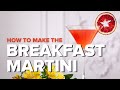 How to Make the Breakfast Martini - A delicious variation of a world-famous #cocktail!