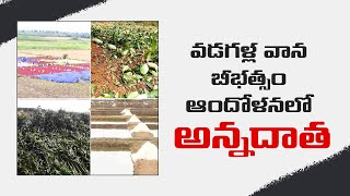 వడగళ్ల వాన బీభత్సం ఆందోళనలో అన్నదాత || Heavy rains across the state