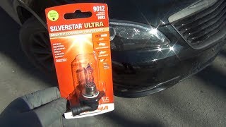 Trying Sylvania Silverstar Ultra Halogens Bulbs (9012/HIR2)