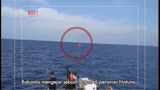 Petugas Melakukan Pengejaran Sebuah Kapal Part 01 - Indonesia Border 10/04