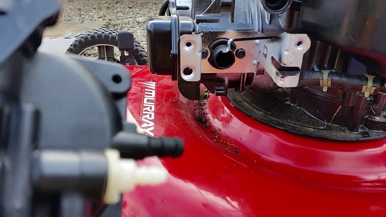 Plastic Carburetor Removal And Replacement Briggs & Stratton - YouTube