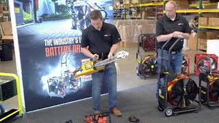 Super Vac Unveils Battery-Powered Chain Saw Conversion Kit