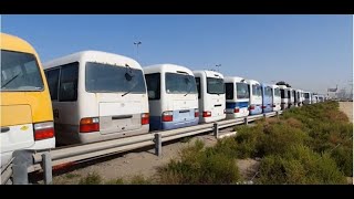 Toyota coaster used, transport business in 2022,bus and HiAce business. Used HiAce \u0026 coaster buses.