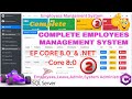 EP 2 Complete Employees Management System Using ASPNET Core MVC, EF Core,SQL|AdminLTE| Perform CRUD💥
