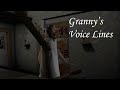 granny s voice lines with original speed