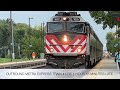 a nightmare and very delayed complete metra evening rush hour at fairview avenue on august 17 2023