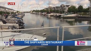 Kenny visits Lorain's new riverfront event center & restaurant 'The Shipyards'