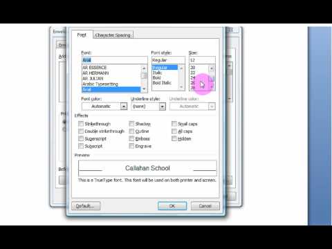 Create Labels in Microsoft Word 2007 Create Labels in Microsoft Word 2007