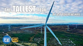 The Tallest Peak in East Renfrewshire | Corse Hill, Whitelee Windfarm