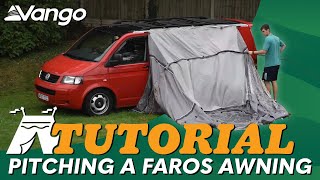 Vango Faros Awning Pitching \u0026 Packing Video